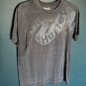 Hurley Men’s Soft Worked In Grey T-Shirt Size Medium